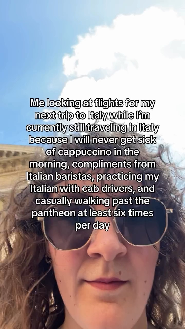 Italy has me in a chokehold, I’ll be the first to admit it 💃

#traveltoitaly #italytraveltips #italywedding #italiantravel #wheninrome #traveltorome #romaitalia #italy #travelingitaly #itinerary #italyitinerary