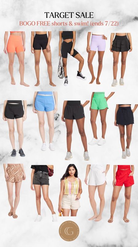 Target buy one get one free shorts & swim! 

#LTKunder50 #LTKFind #LTKsalealert