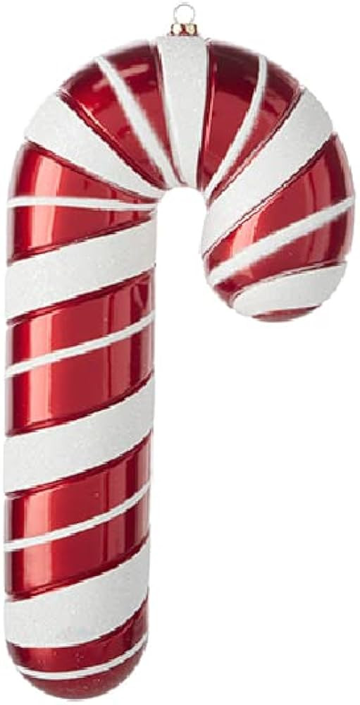 RAZ Imports 4214967 Candy Cane Ornament, 11-inch Height, Plastic | Amazon (US)