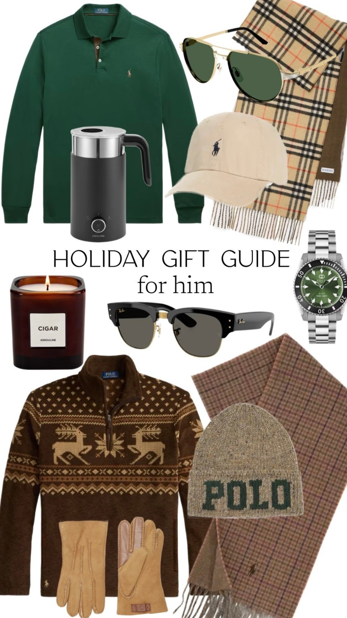 Holiday Gift Ideas for him 

#LTKMens #LTKHoliday #LTKGiftGuide
