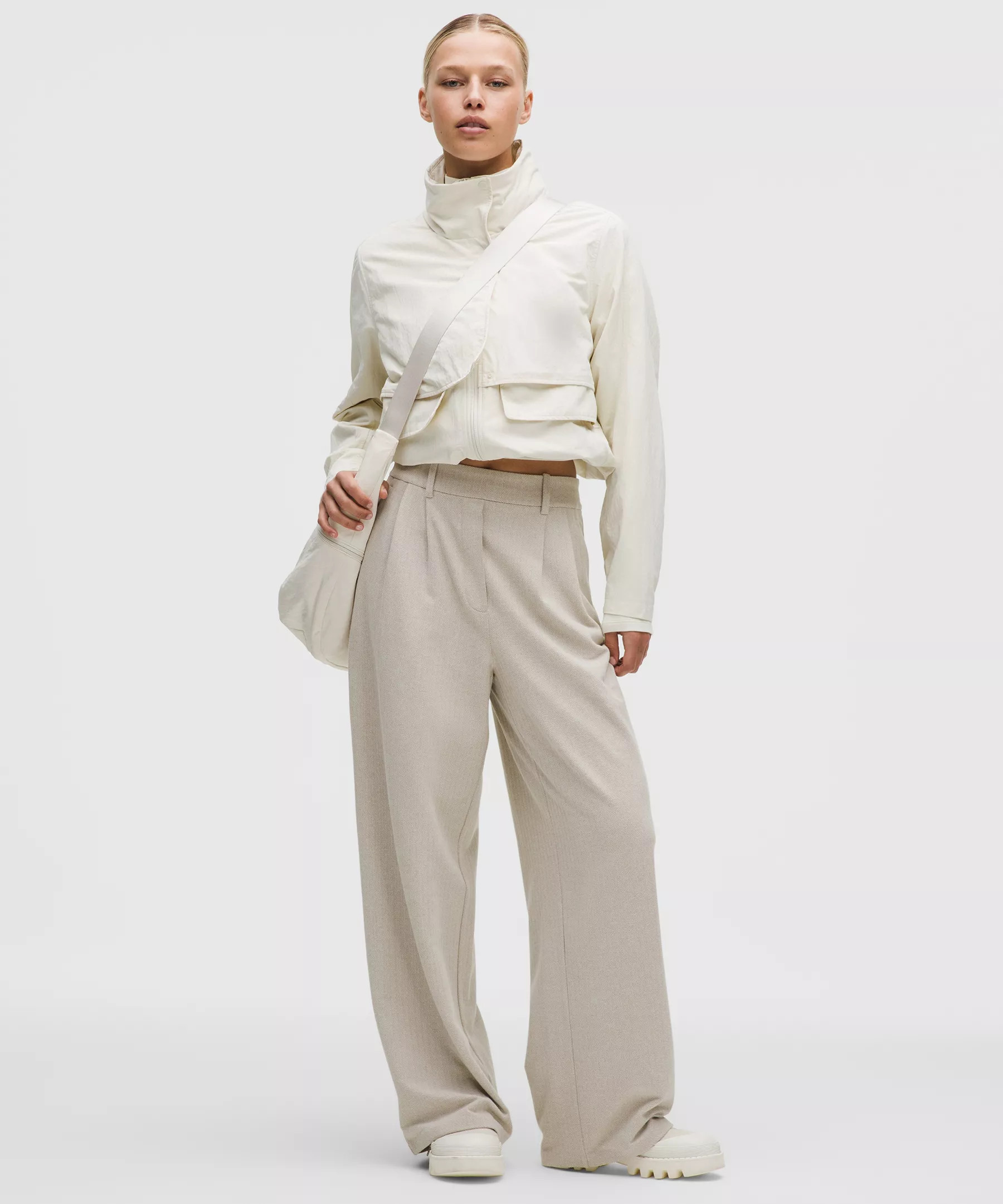 Daydrift High-Rise Wide-Leg Trouser Short | Lululemon (US)