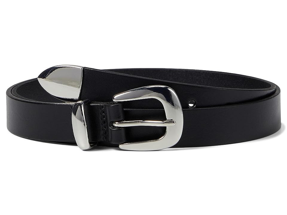 Madewell Skinny Leather Western Belt Women's Belts True Black : 2XL | Zappos