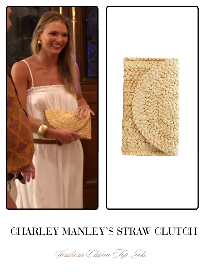 Charley Manley's Straw Clutch  

 