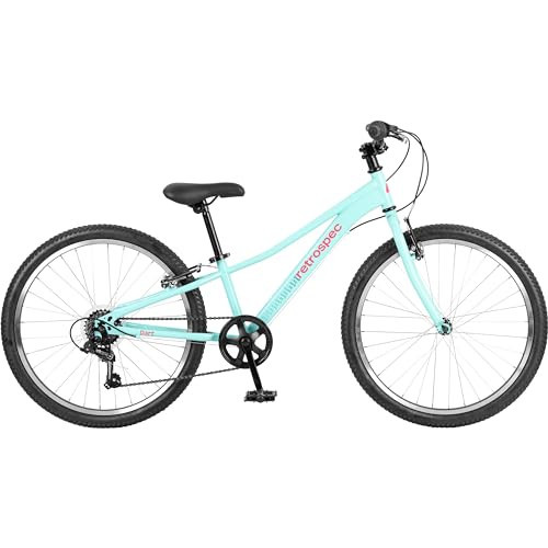 Retrospec Dart 20 & 24 Inch Hybrid Kids Bike - 7 Speed for Ages 6-11 Boys and Girls Youth Bicycle with 29" All Season Tires and Shock-Absorbing Suspension | Amazon (US)