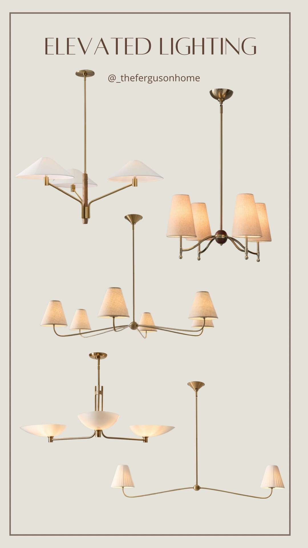 Elevated chandeliers 🤍

#LTKHome