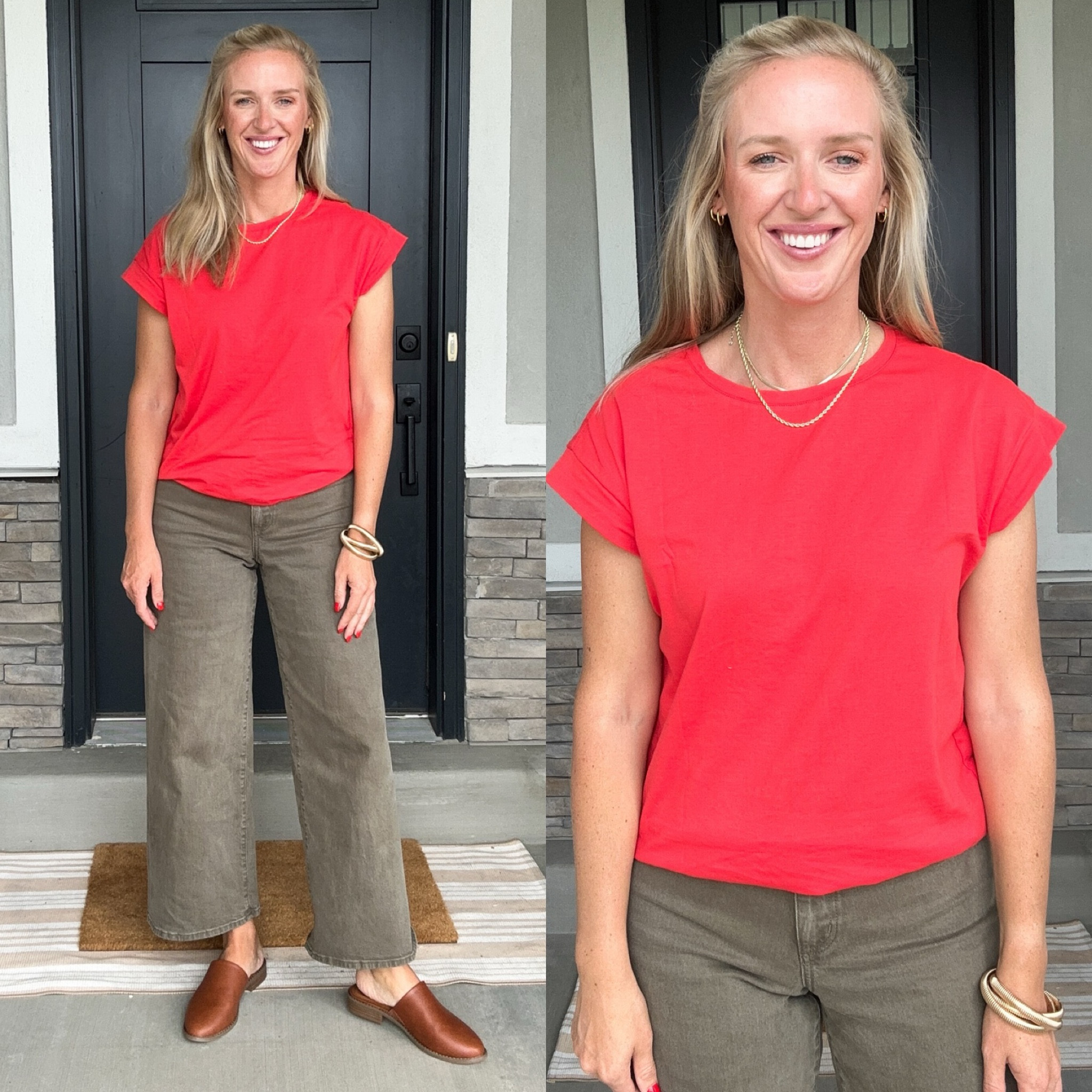 Everyday outfit idea. Size small top, pants run true to size 

#LTKFindsUnder50 #LTKSaleAlert #LTKStyleTip