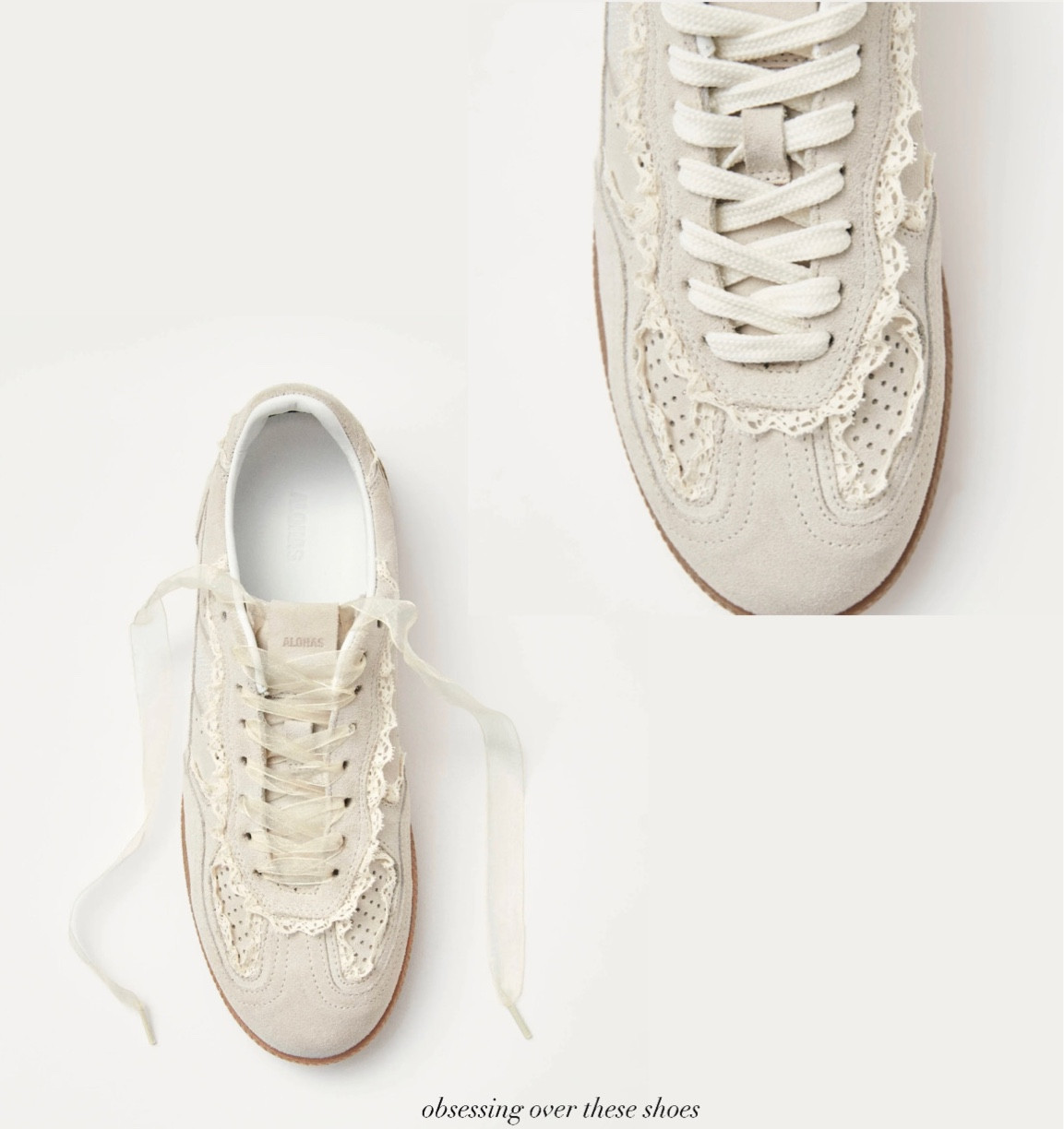 current going viral aloha sneakers - the lace detail are you kidding 🥹 

// sneakers, office shoes, fun sneakers, aloha lace shoes

#LTKStyleTip #LTKWorkwear #LTKShoeCrush