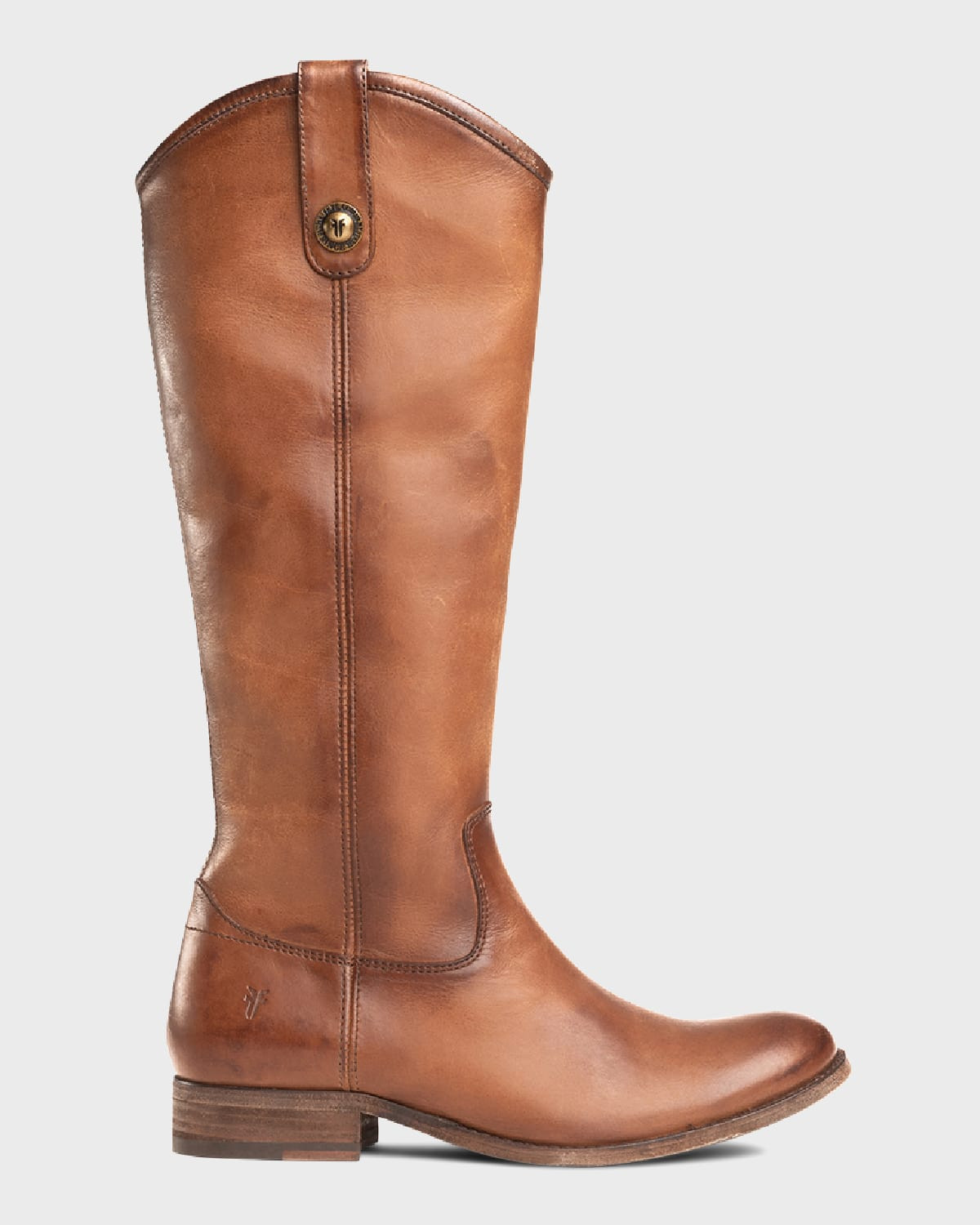 Melissa Button Leather Tall Riding Boots | Neiman Marcus