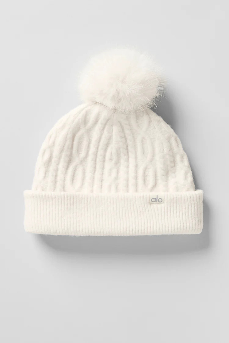 Cable Knit Winter Bliss Beanie | Alo Yoga (US)