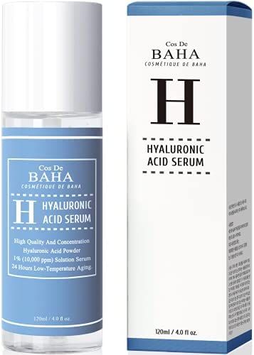 Pure Hyaluronic Acid 1% Powder Serum for Face 10,000ppm - Anti Aging + Fine Line + Intense Hydration | Amazon (US)