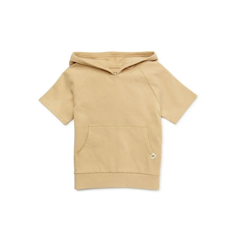 easy-peasy Toddler Boy Short Sleeve Hoodie, Sizes 12M-5T | Walmart (US)
