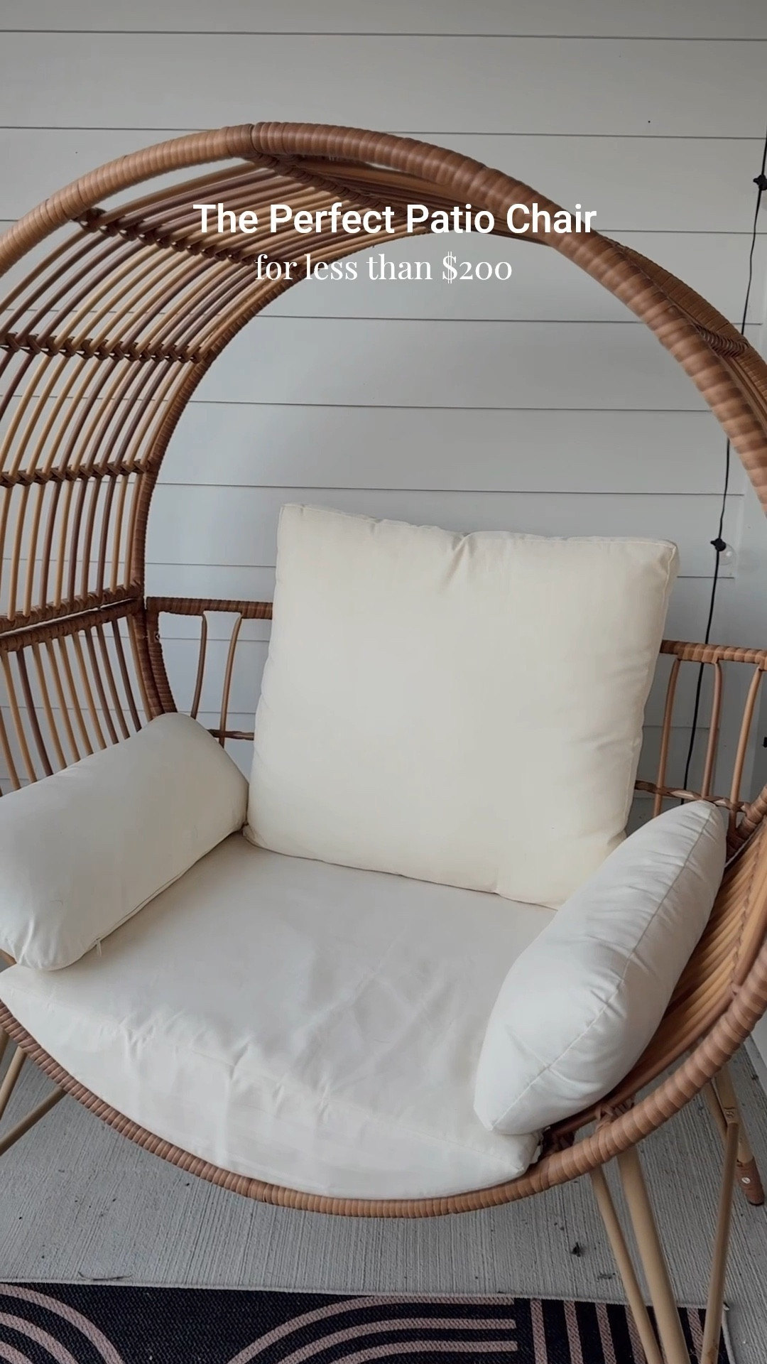 I found this patio chair on Amazon and I love it on my patio!!! it’s the perfect size & so comfy! also super affordable with the $50 off coupon 🤩

Patio furniture, Amazon home, Amazon furniture, boho decor, minimalist, neutral 

#LTKSpringSale #LTKHome