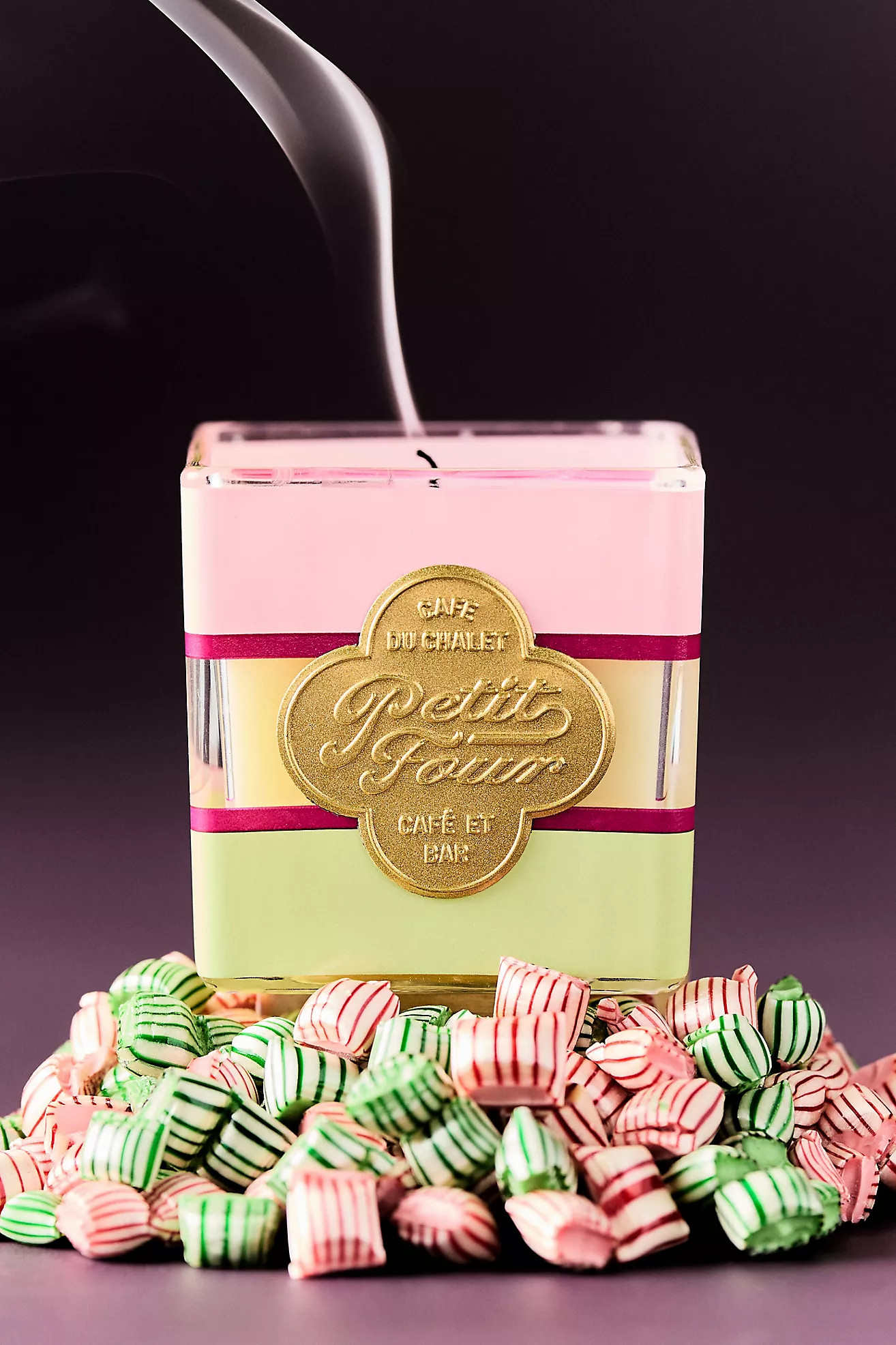 Patisserie Gourmand Petite Four Boxed Glass Candle | Anthropologie (US)