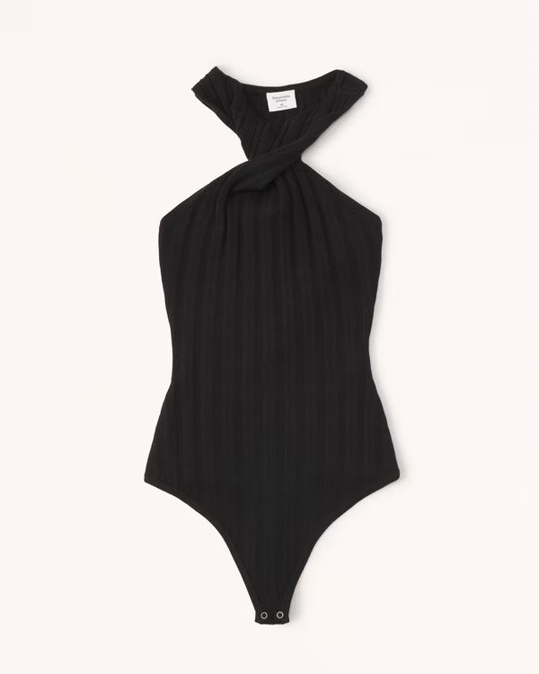 Women's Twist-Front Bodysuit | Women's Tops | Abercrombie.com | Abercrombie & Fitch (US)