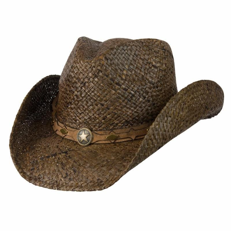 Country Western Raffia Shapeable Hat | Conner Hats | Conner Hats