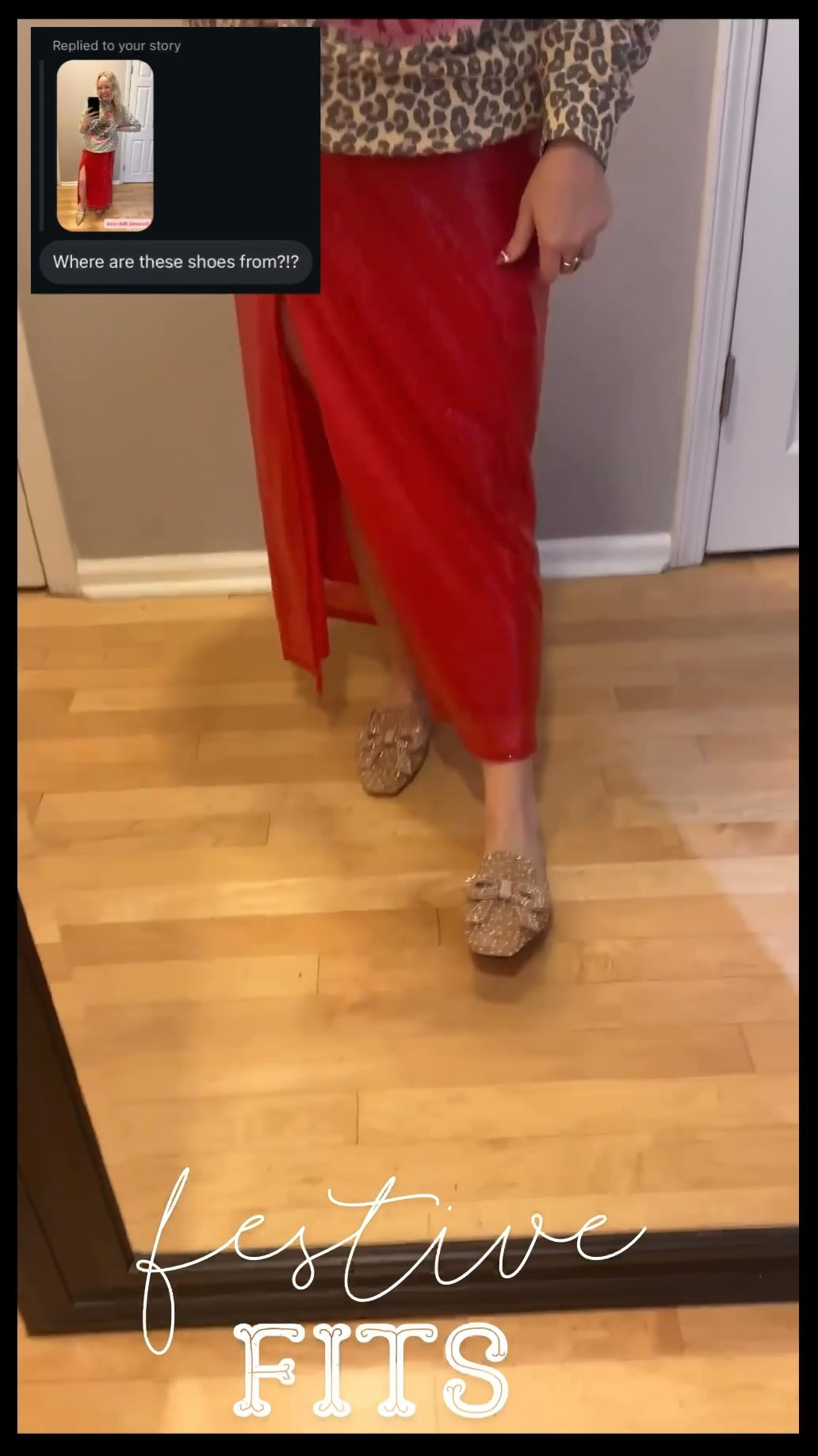 These sparkly, festive shoes with bows can fancy up any outfit and take you from day to night! They’re so comfy, too! I’ll be wearing these all holiday season long!

#LTKHoliday #LTKSeasonal #LTKShoeCrush