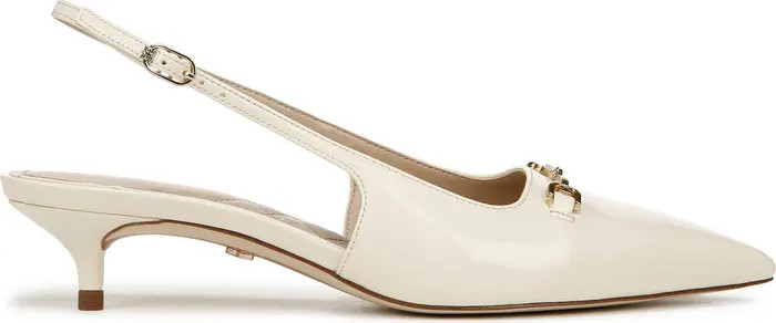 Sam Edelman Farrah Kitten Heel Pointed Toe Slingback Pump (Women) | Nordstromrack | Nordstrom Rack
