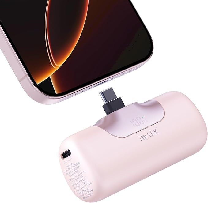 iWALK Portable Charger 5500mAh Next-Gen Small Power Bank 22.5W Fast Charging Battery USB-C Portab... | Amazon (US)