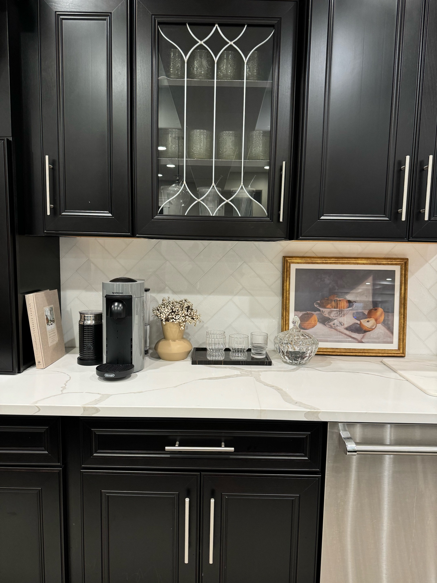 Coffee station in the basement kitchen! 

#LTKStyleTip #LTKSaleAlert #LTKHome