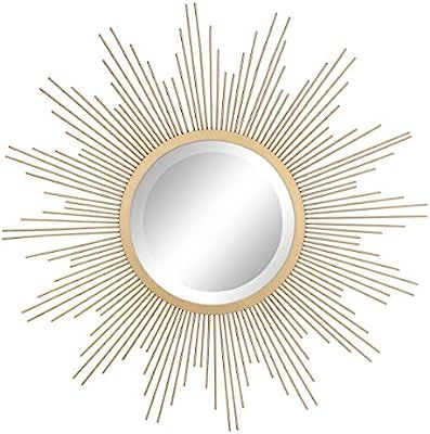 Stonebriar Sunburst Wall mirror, Gold | Amazon (US)