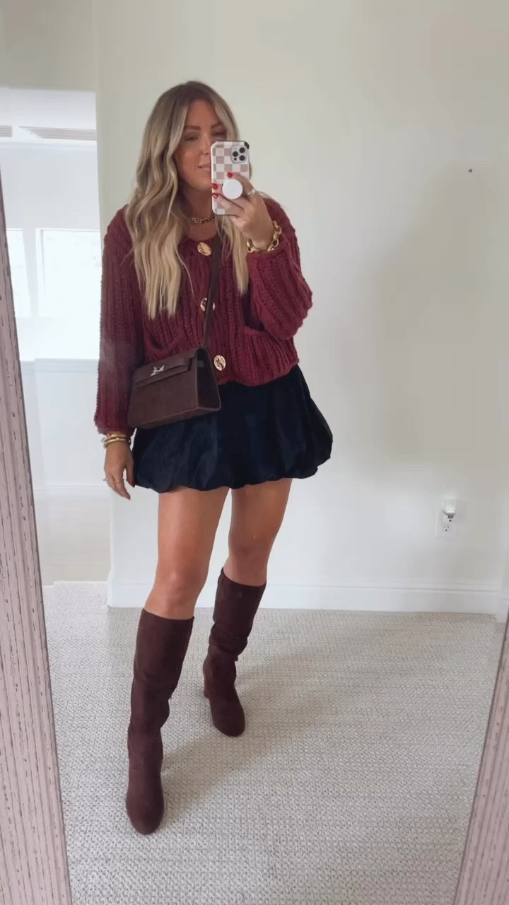 1.  Dress sized up to large
2. Cardigan top gots TTS, wearing medium 
Suede boots. Suede. Maxi dress. Fall family photos outfit. Holiday. 
Fall outfit. Holiday party outfit. 
Teacher outfit. Holiday party. . Thanksgiving outfit.Friendsgiving. Fall fashion. 
Pullover. Holiday party. Thanksgiving outfit. Sale 




#LTKHoliday #LTKCyberWeek #LTKGiftGuide