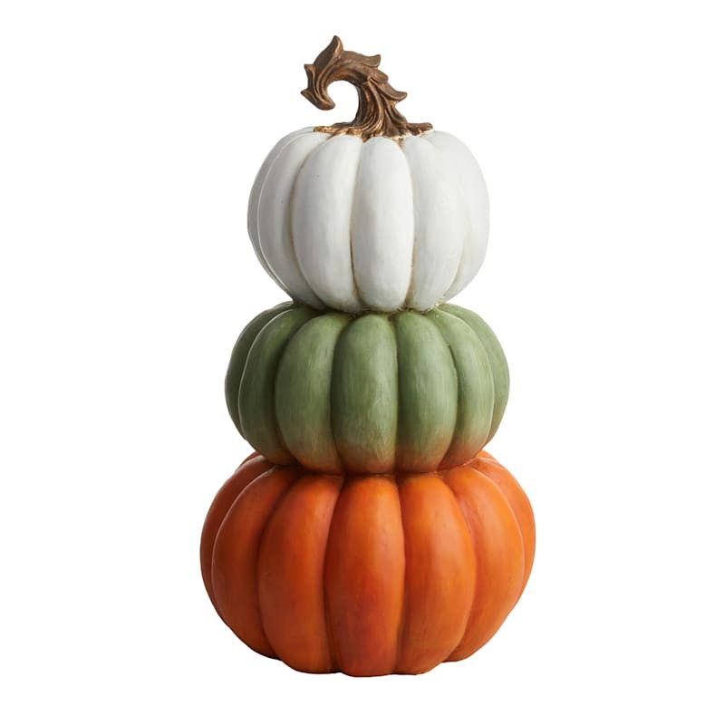 Resin Pumpkin Stack, 30" | At Home