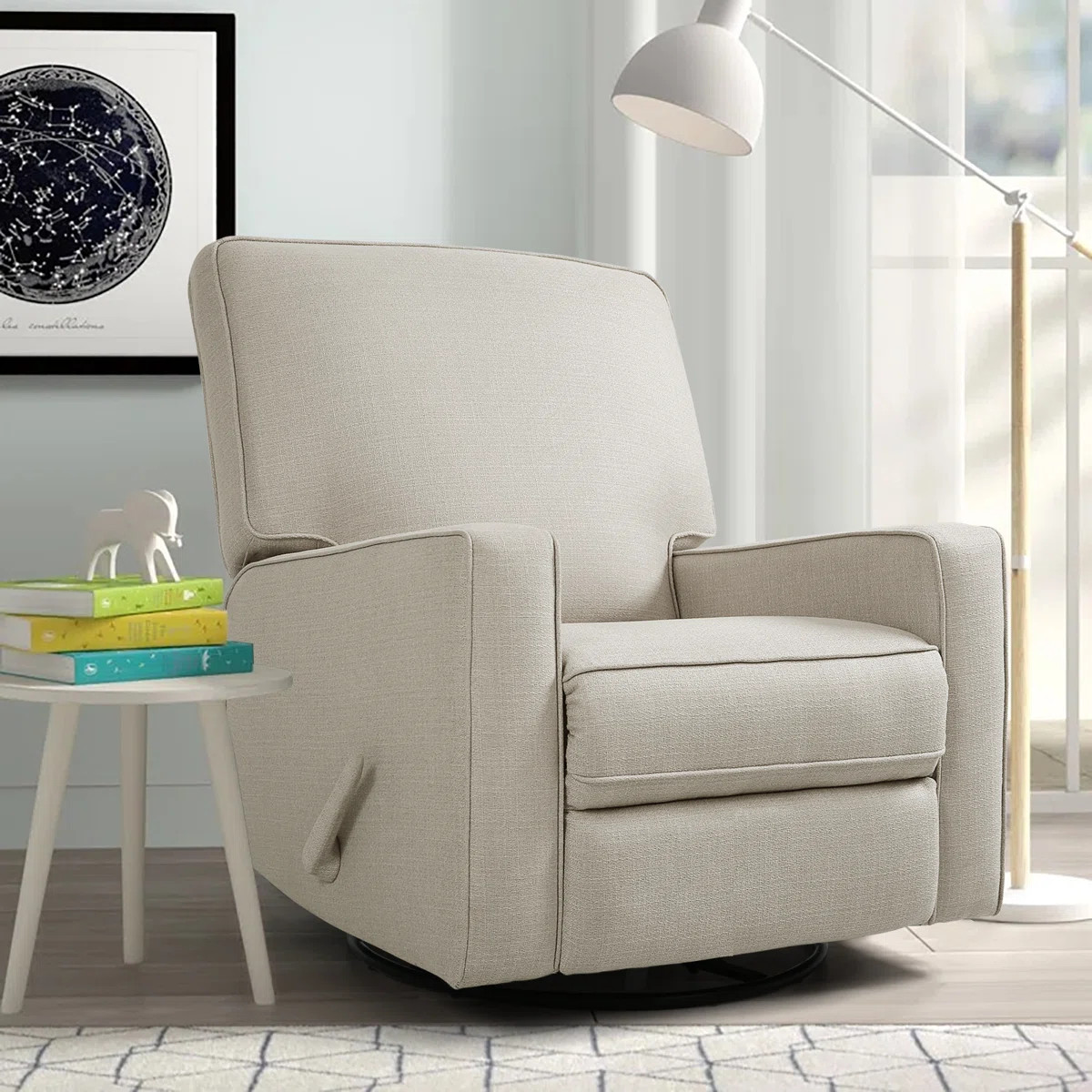 Saidee Upholstered Manual Swivel Rocker Recliner Chair | Wayfair North America