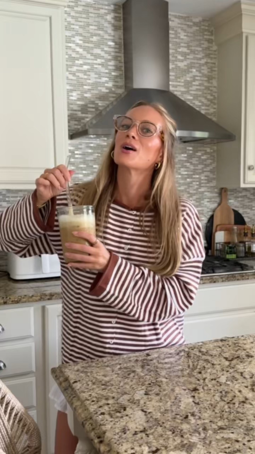 Striped Amazon sweater & linking all my coffee goodies here too! 