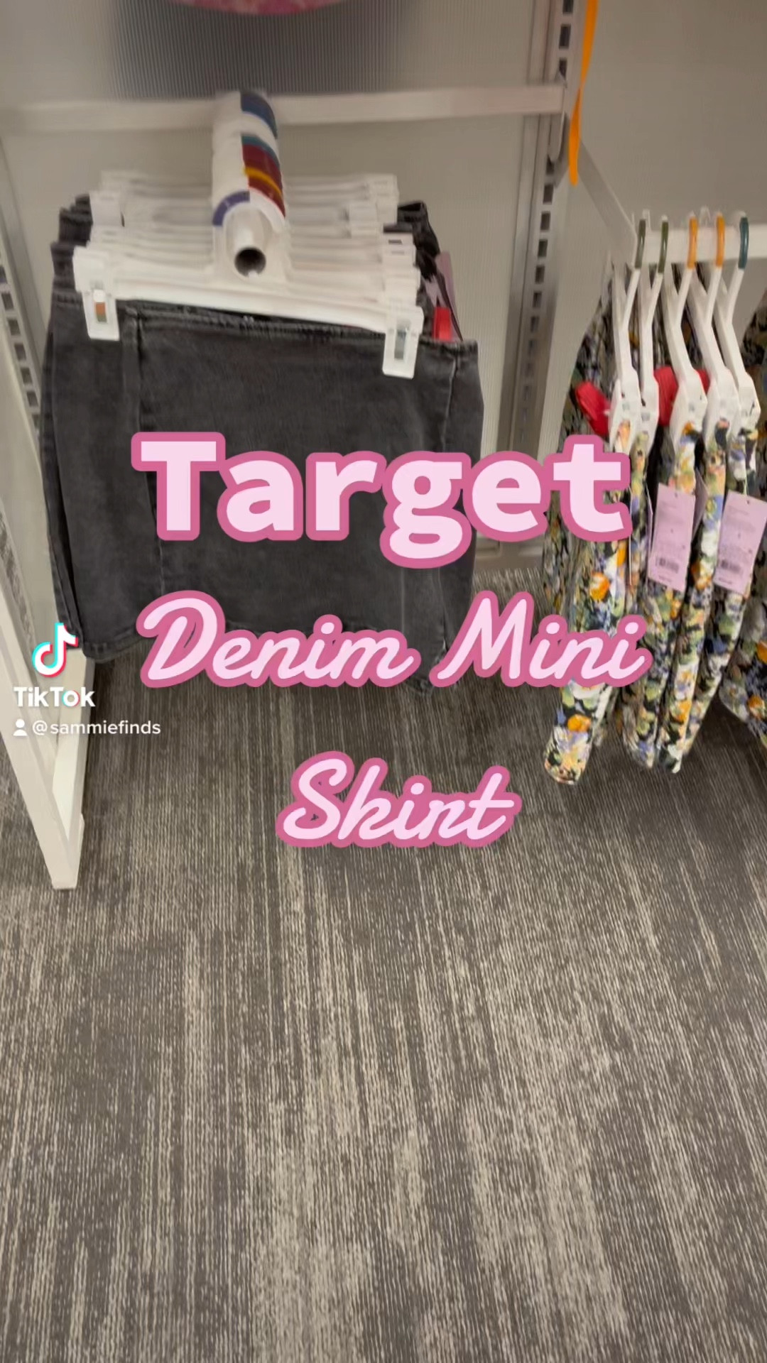 Denim mini skirts at Target! Loving the floral print for spring! 

#LTKFind #LTKunder50 #LTKSeasonal