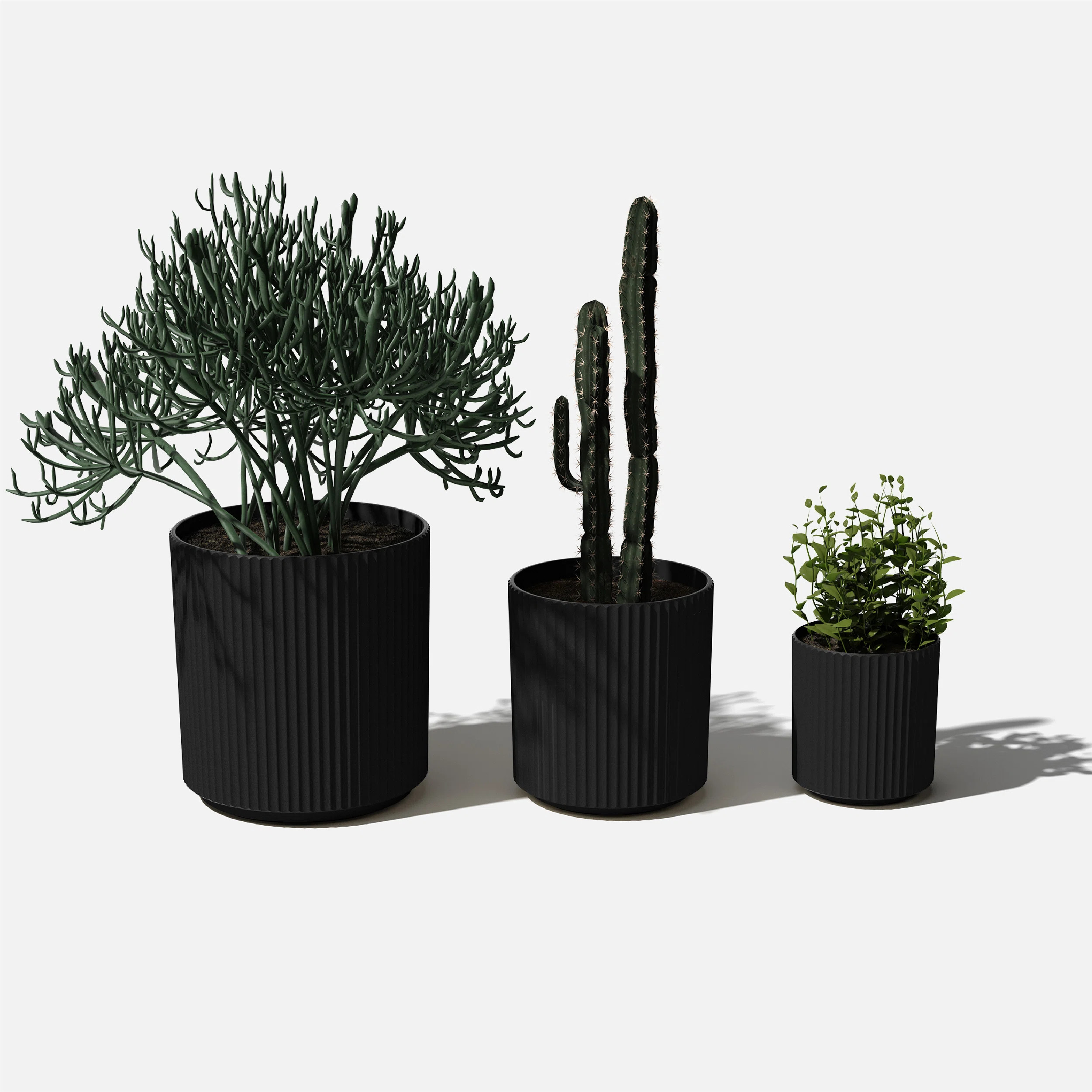 Veradek Demi Series Round Planter Set of 3 & Reviews | AllModern | AllModern