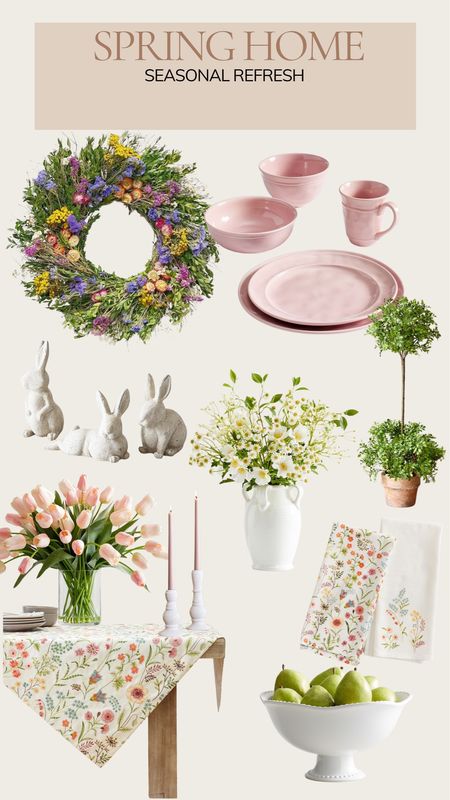 The cutest new spring home decor! Love these pink plates for Easter!

Easter, home decor, spring refresh, spring home, Easter tablescape, pottery barn home

#LTKhome #LTKfindsunder100 #LTKSeasonal