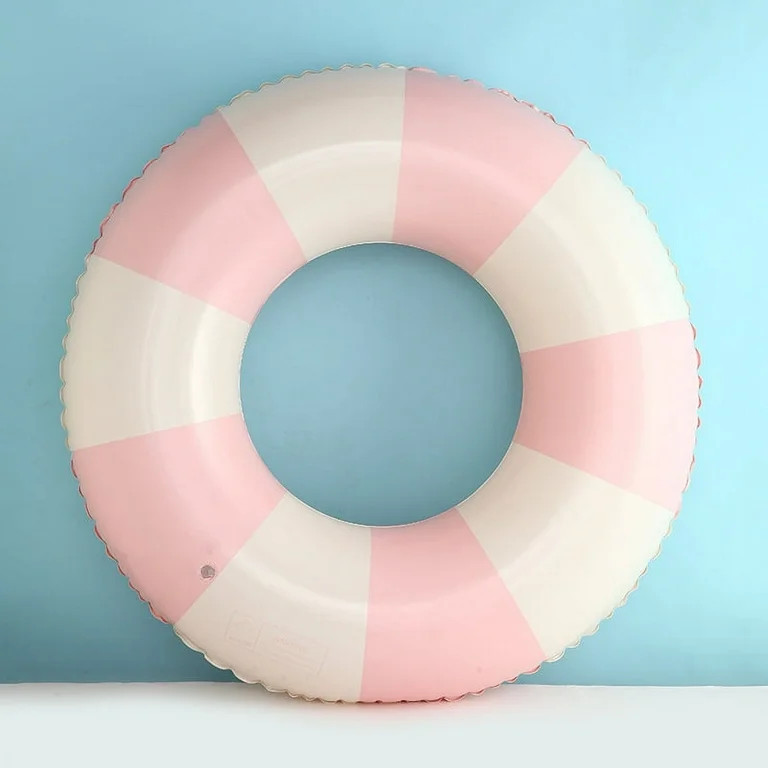 Pool Tube Classic Striped Inflatable Floats Swimming Ring Colorful Ring Pool Float Floating Inner... | Walmart (US)