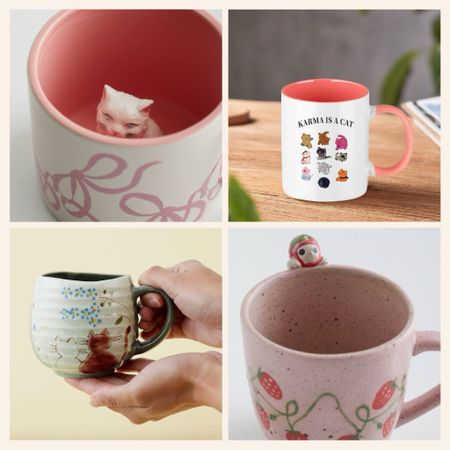 Cute Cat Coffee Cups - Cat themed mugs and cups for the coffee lover

#LTKhome #LTKGiftGuide #LTKfamily