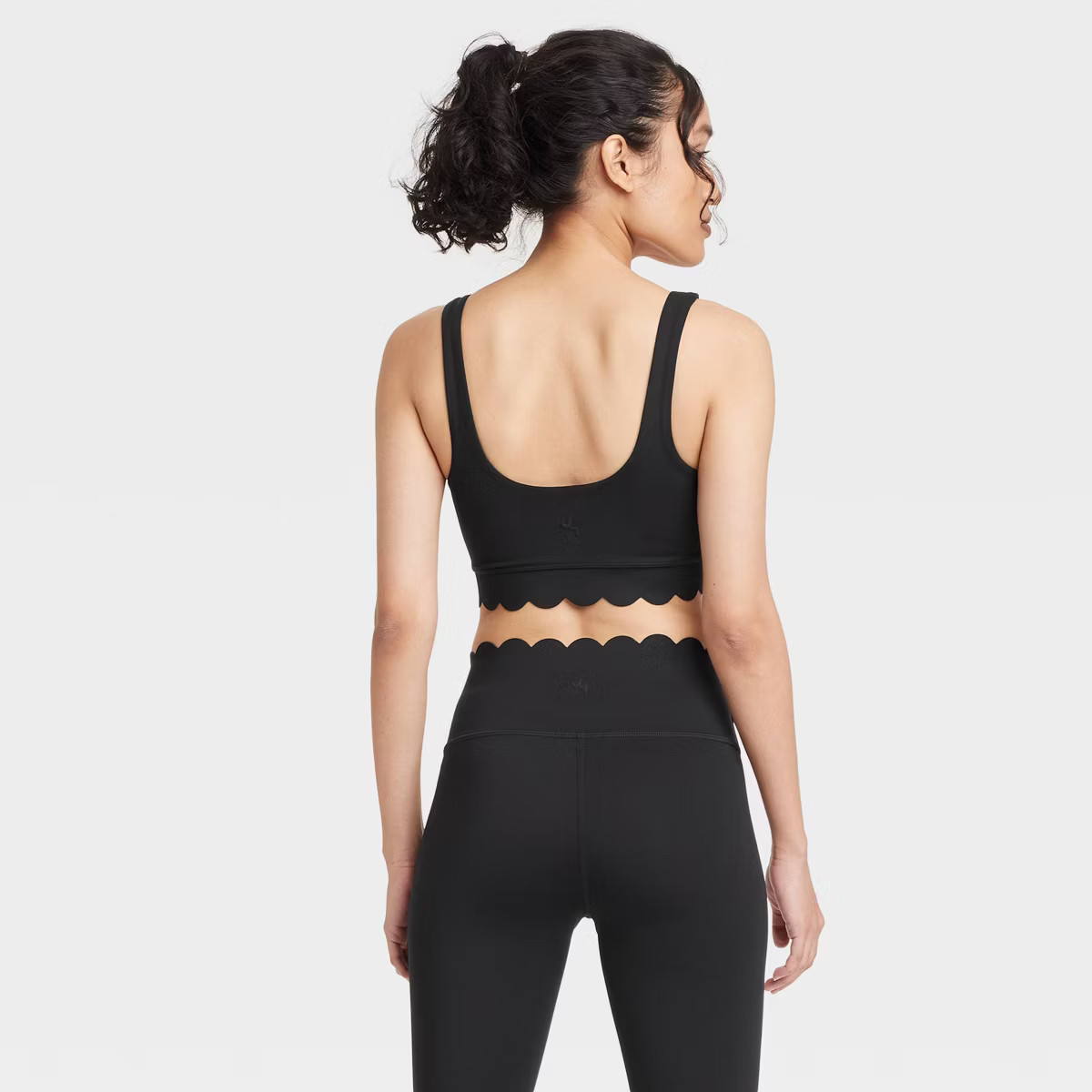 Women's Scallop Detail Sports Bra - JoyLab™ | Target