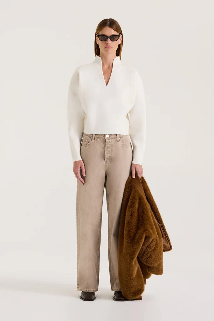 Gwen V-Neck Knit Jumper | Henne