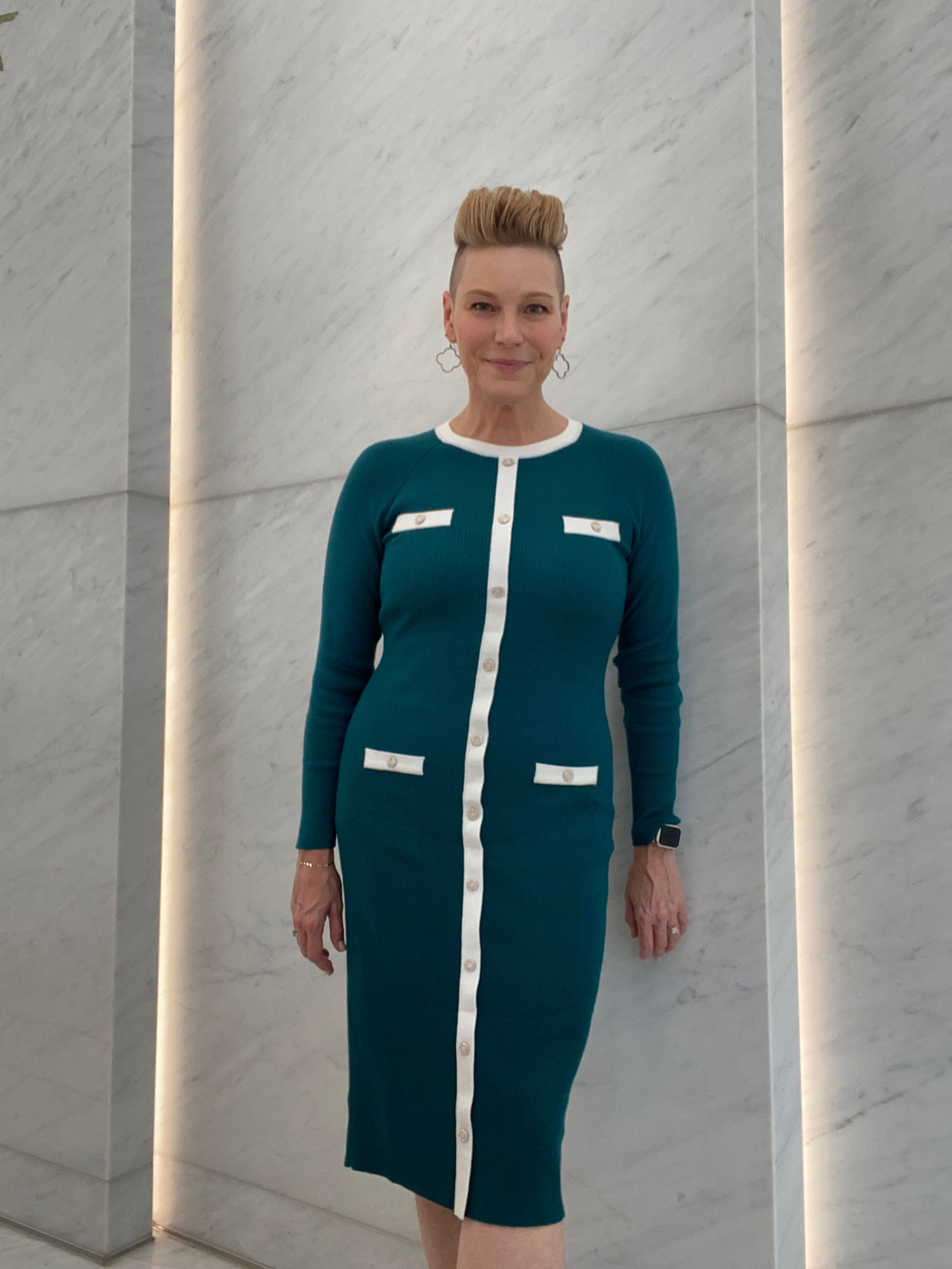 Perfect #workwear for fall. #sweaterdress in tons of color options - it’s giving Chanel but the price is right at $40  #polishedprofessionals 

#LTKMidsize #LTKFindsUnder50 #LTKOver40