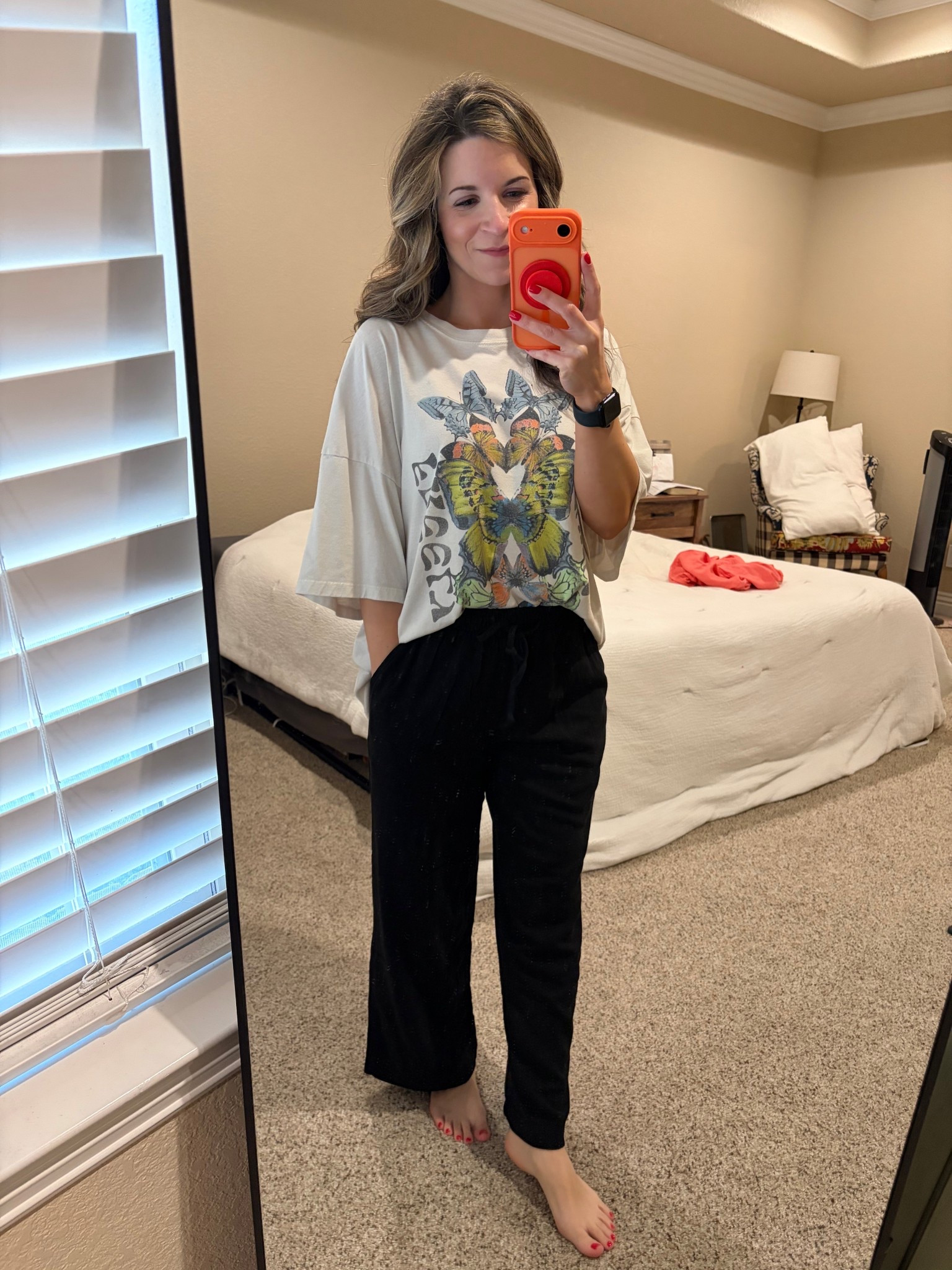Perfect linen blend pant! I’m almost 5 foot. Perfect length for short girls! 
Wearing size small. 

Linen. Mom outfit. Linen pants. 

#LTKootd #LTKgrwm #LTKmomlife