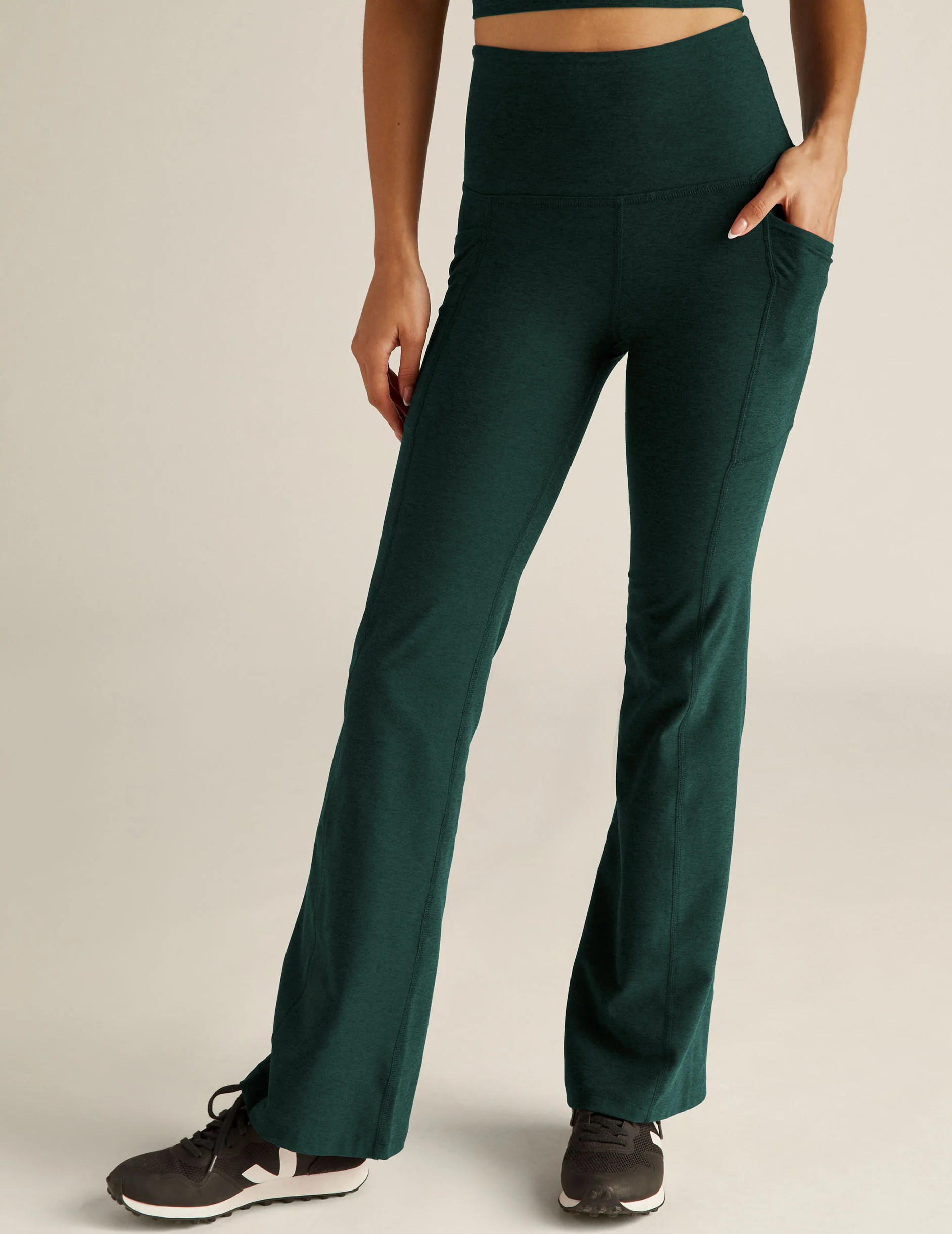 Spacedye Versatility Pocket Bootcut Pant | Beyond Yoga | Beyond Yoga