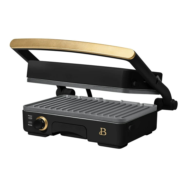 Beautiful 2-in-1 Panini Press & Grill, Black Sesame by Drew Barrymore | Walmart (US)