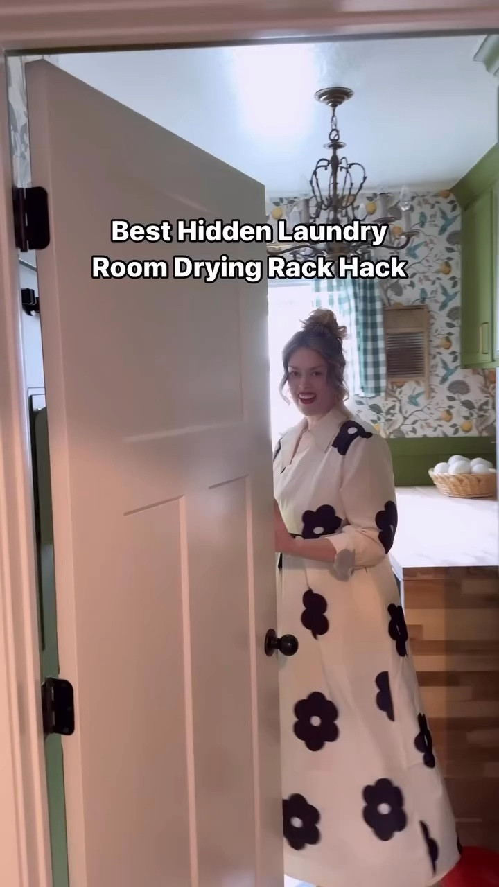 Best hidden laundry room hack! 

#LTKHome #LTKWatchNow #LTKStyleTip
