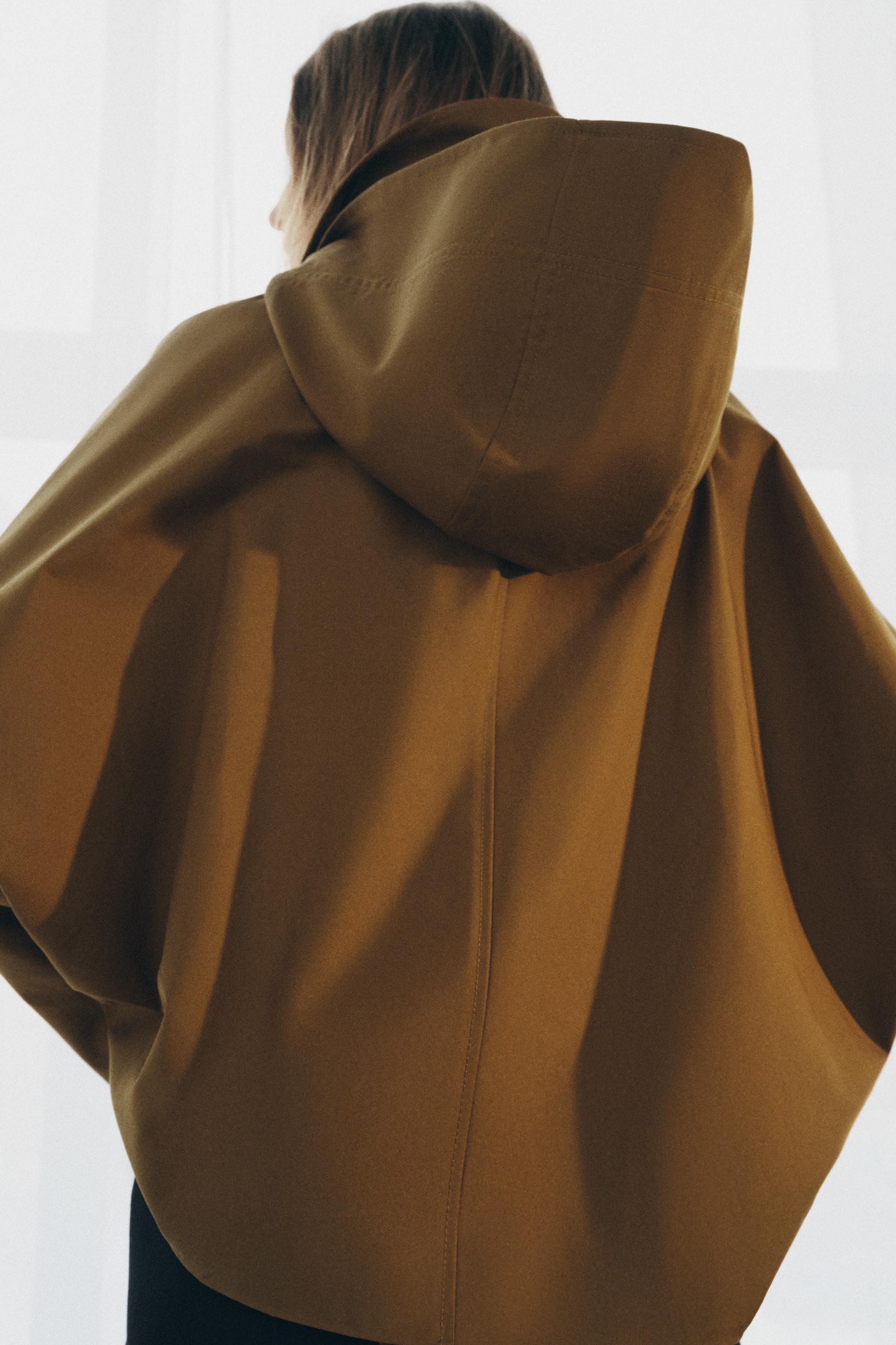 WATER-REPELLENT SHORT TRENCH COAT ZW COLLECTION | Zara UK