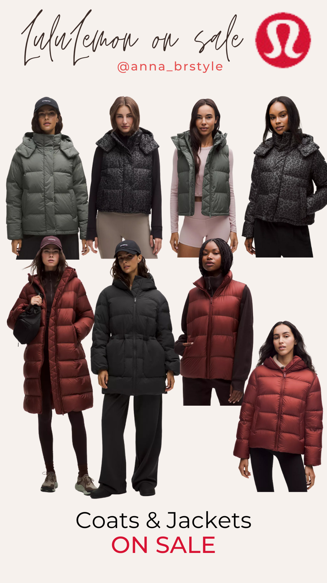 LULULEMON SALE, Lululemon jacket sale, Lululemon puffer vest sale, Lululemon coat sale, annabrstyle. 

 #LTKSaleAlert