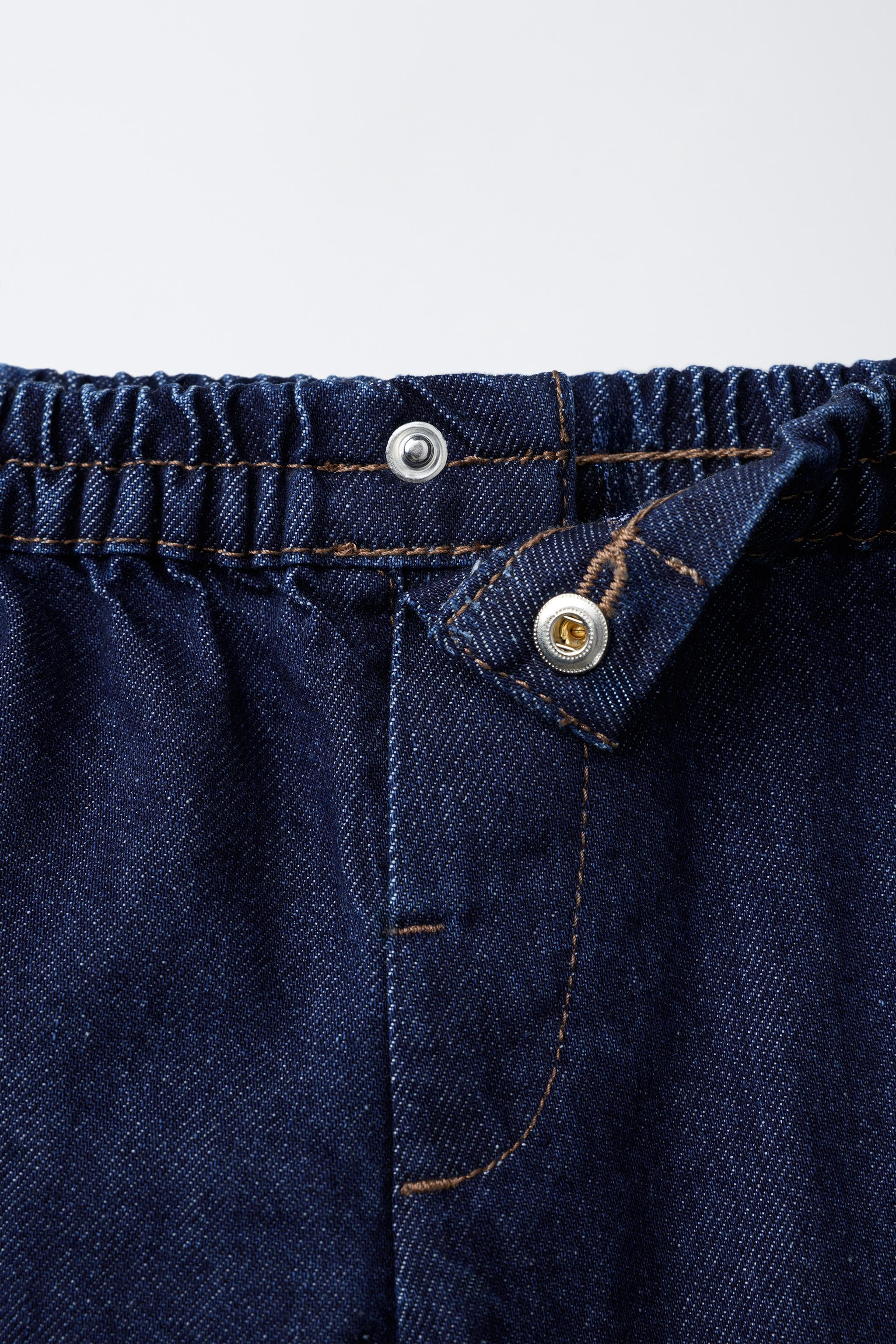 STITCHED BAGGY JEANS | Zara US