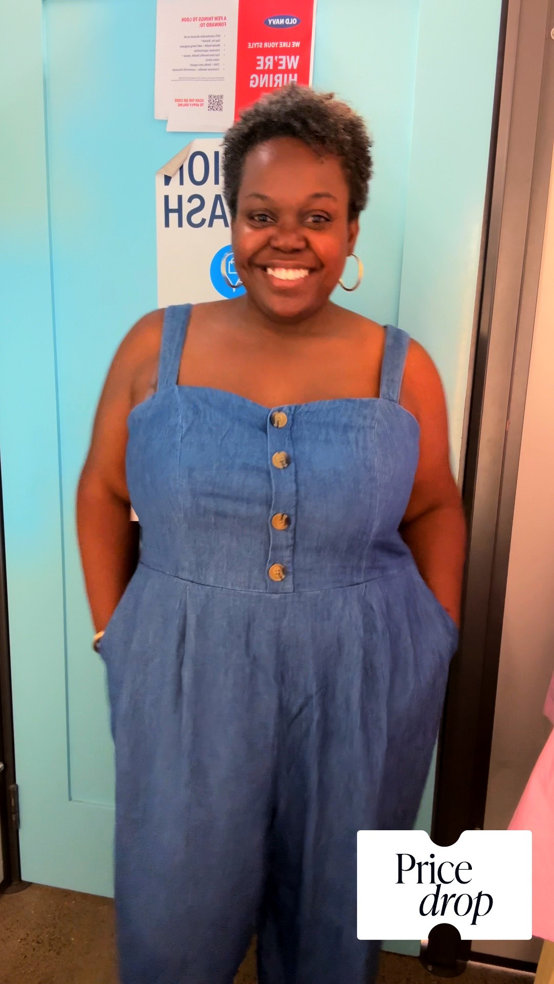 This denim jumpsuit is giving effortless summer style ☀️ It’s lightweight, comfy, and has pockets (yes, pockets!). I’m wearing a 2X and it runs a little oversized—perfect for that relaxed weekend vibe or layering with a tee underneath.

📍Old Navy under $50
📌 Linked in my LTK under “Casual Summer Looks”
#OldNavyStyle #LTKCurves #LTKSummerStyle #MidsizeFashion #DenimOnRepeat #JumpsuitSeason #RealMomStyle #SizeInclusiveStyle

#LTKMidsize #LTKPetite #LTKPlusSize