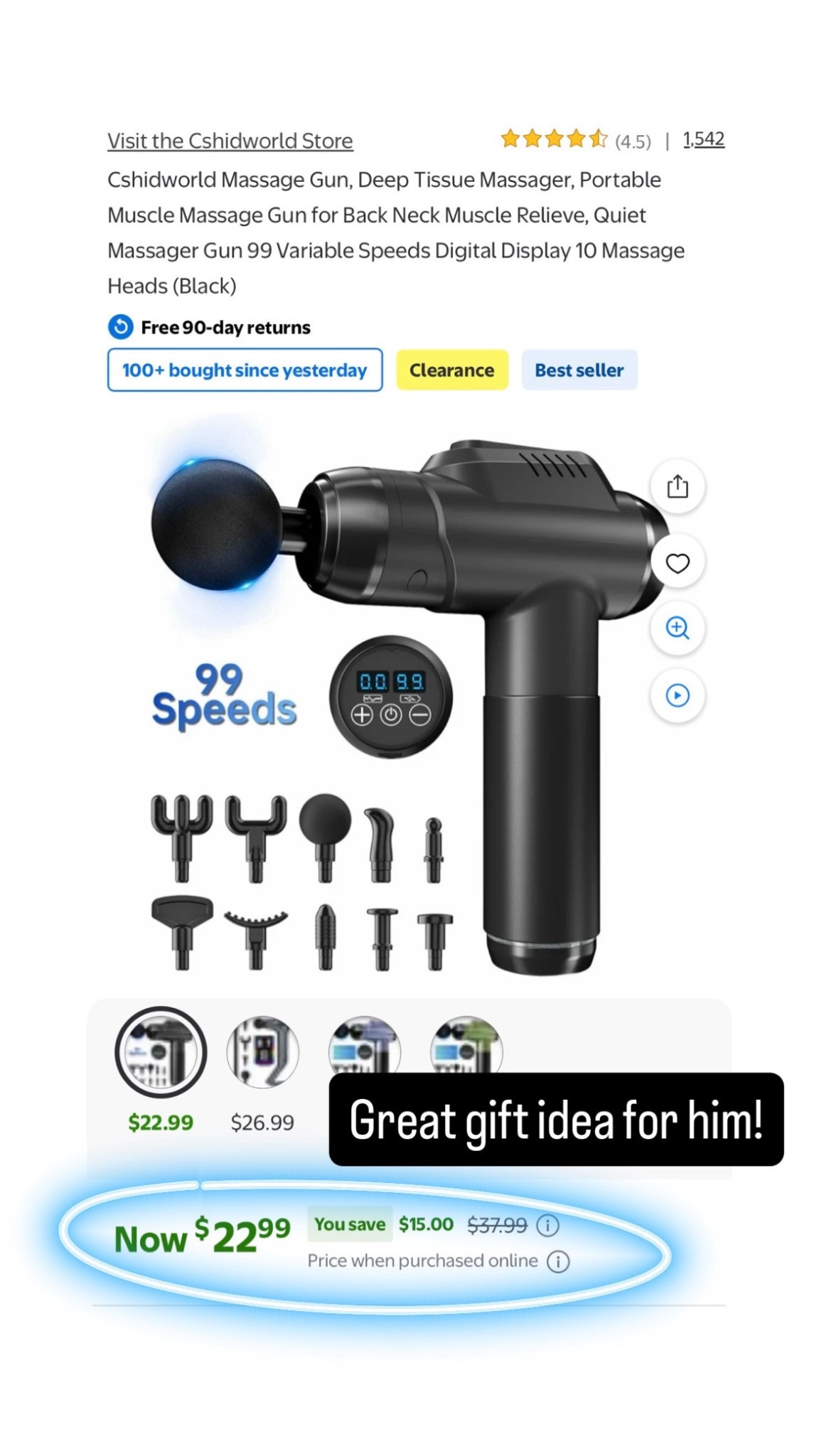 Gift for him on sale! 

#LTKGiftGuide