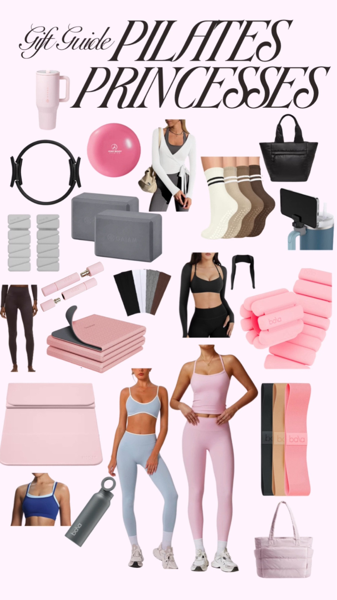 Gift guide for the Pilates princesses 

#LTKHoliday #LTKGiftGuide #LTKfitnessgoals