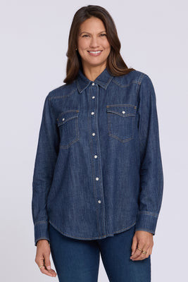 Classic Denim Shirt - Skylark | NYDJ