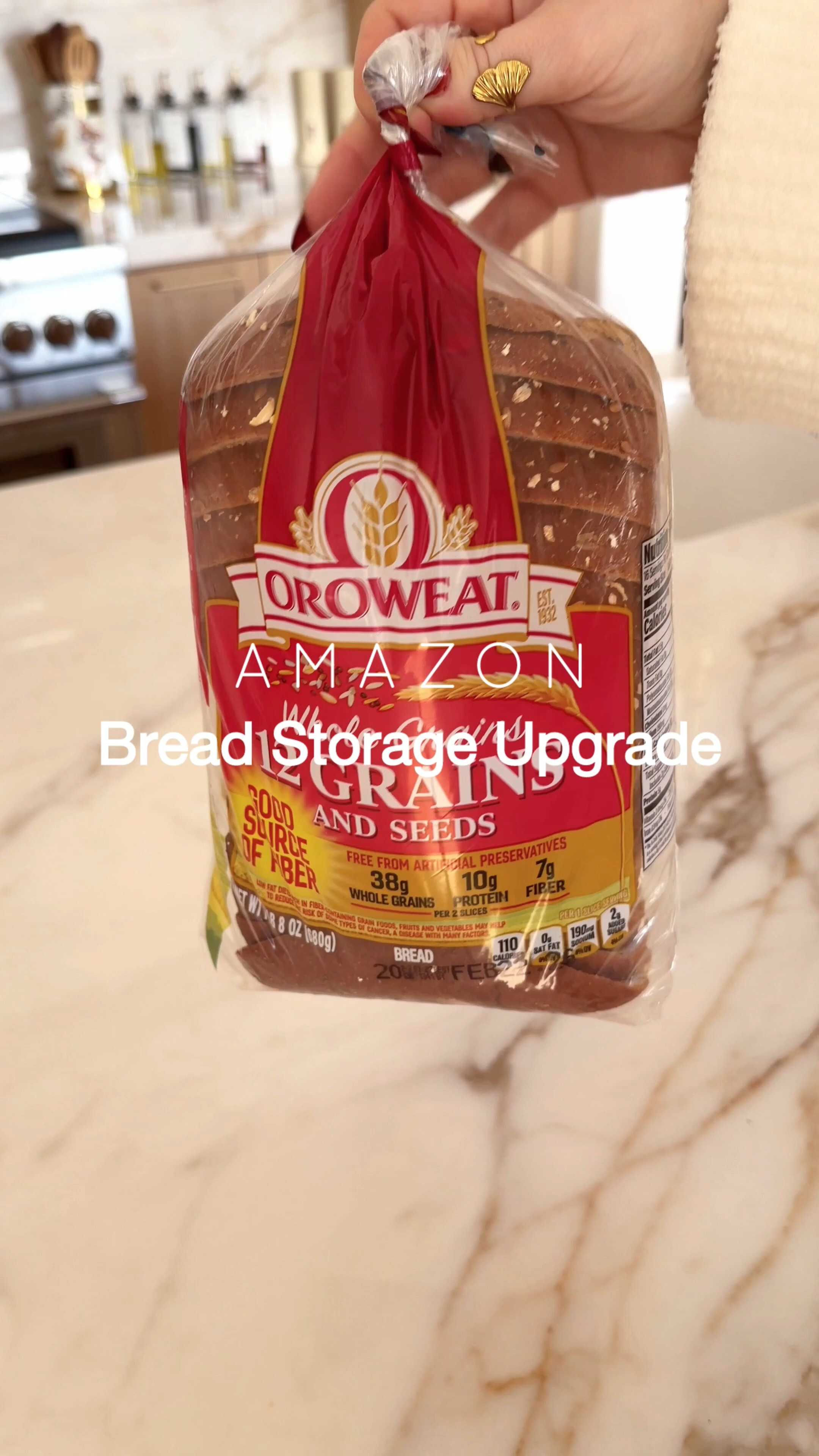 A kitchen must have! This bread storage container with a tray is a kitchen storage box designed to keep bread fresh, organized, and easy to serve. Unlike a simple bread box or bag, it includes a removable tray that supports the bread, catches crumbs and improves airflow. 

 #LTKHome