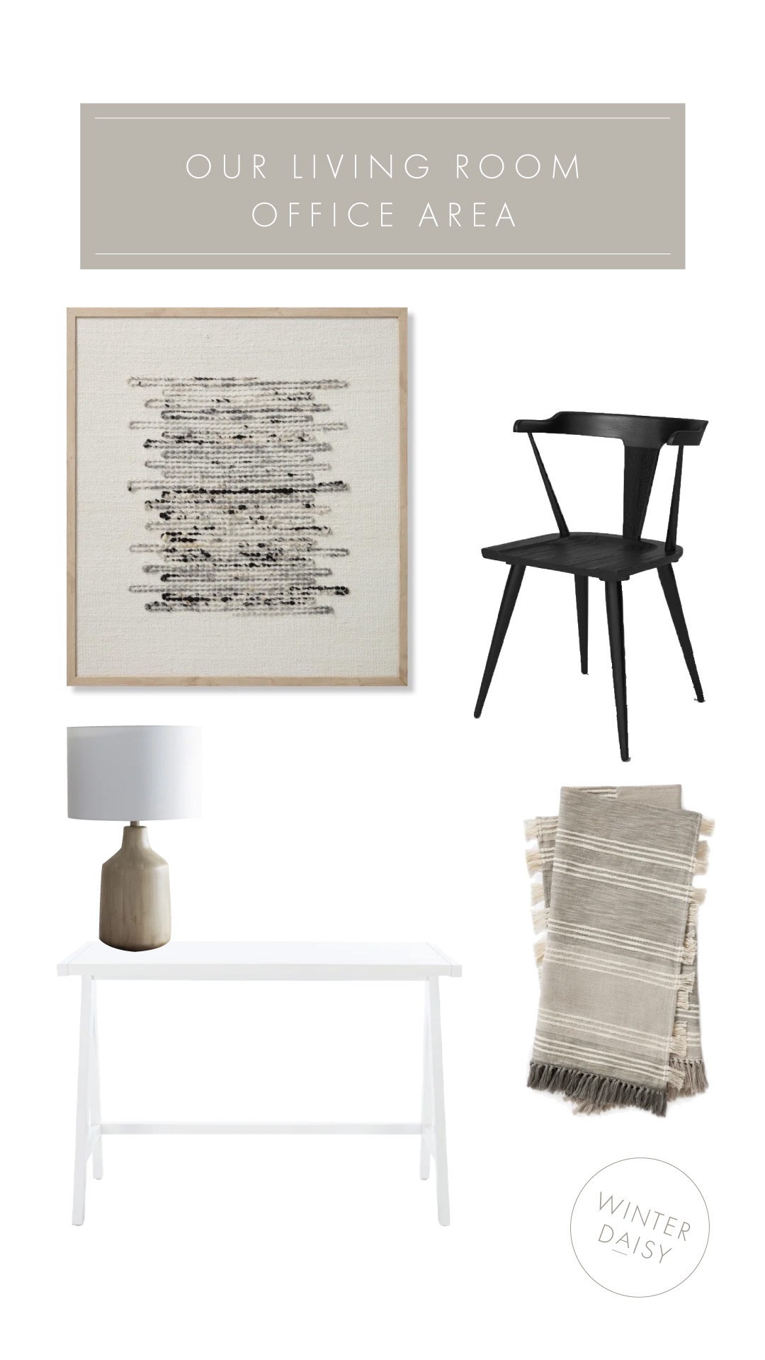 Living room office nook! Art, chair, desk, lamp, throw. Everything is from @wayfaircanada and many are part of the Way Day sale that runs 4/26-4/28. Up to 80% off and free shipping! #WayfairCAPartner #WayfairCAHome #WayfairCanada #ad

#LTKSaleAlert #LTKWatchNow #LTKHome