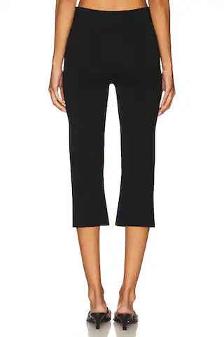 Janith Capri Pant in Black | Revolve Clothing (Global)